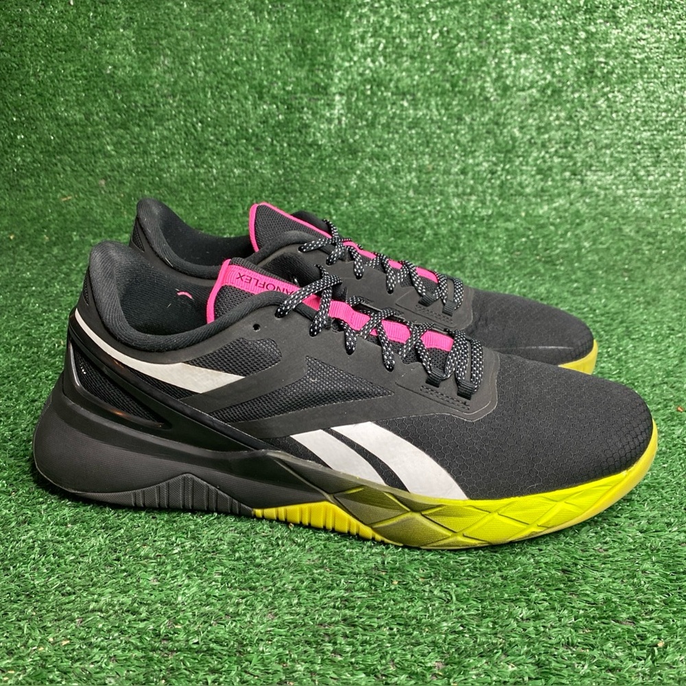 Reebok Men's NANOFLEX TR Black Cross Training Shoes - GZ0250‎ Size 12